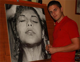 Дієго Фаціо, 22-річний художник з Італії олівцем створює реалістичні картини