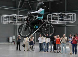 Чеські конструктори створили летючий велосипед