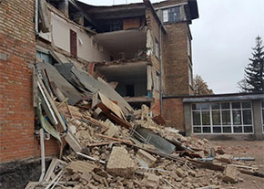 У Василькові розвалилася будівля загальноосвітньої школи