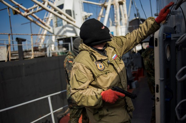 2014 р. Спецназ ГРУ штурмує українські військові кораблі
