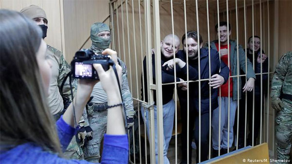 Політв’язні Кремля. У РФ слідство завершило розслідування справи затриманих українських моряків
