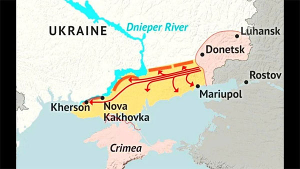 Коридор суходолом до Криму - відкладено, але залишається у планах ГШ РФ