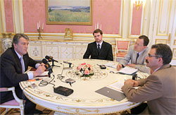 Президент Ющенко: Ми маємо справу з політичною корупцією