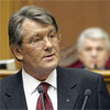 Президент Ющенко проголосив у парламенті щорічне послання
