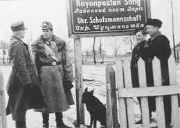 “Шуцманштафт” - окупаційні силові підрозділи з місцевих мещканців часів Другої світової війни