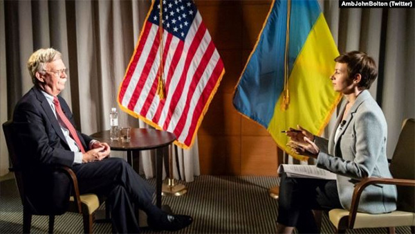 Радник президента США Джон Болтон про переговори з Росією, G7 та «Мотор Січ»