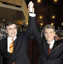 Президент Ющенко сьогодні відбуде до Тбілісі Президент Ющенко сьогодні відбуде до Тбілісі