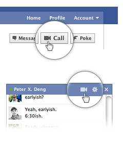 Facebook і Skype запустили відеочат Facebook і Skype запустили відеочат