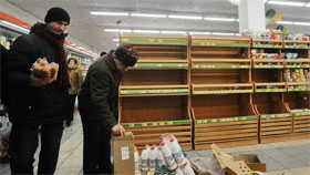 В уряді вважають, що у столиці з продуктами харчування все нормально В уряді вважають, що у столиці з продуктами харчування все нормально