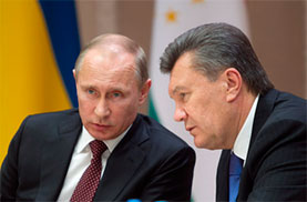 На Банковій стверджують, що Путін і Янукович питання Митного союзу вчора не обговорювали На Банковій стверджують, що Путін і Янукович питання Митного союзу вчора не обговорювали