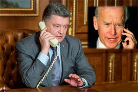 Порошенко просить США підтримати обороноздатність, Байден попереджає Росію Порошенко просить США підтримати обороноздатність, Байден попереджає Росію